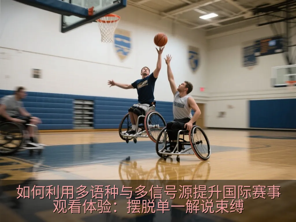 无品牌标识的体育直播多屏幕导播台界面